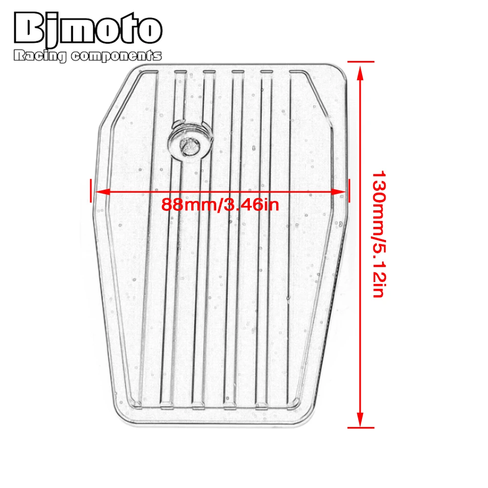 

For HONDA REBEL500 CMX500 REBEL300 CMX300 2017-2021 Motorcycle Billet Wide Foot Pegs Pedals Rest Footpegs