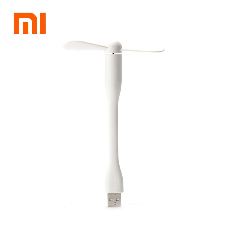 Портативный мини вентилятор Xiaomi Mijia ZMI гибкий съемный USB для портативного