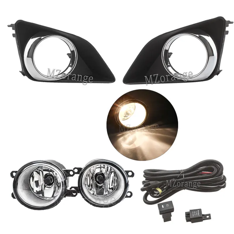 Противотуманные фары s Led для Toyota Corolla 2007-2010 противотуманные хромированная