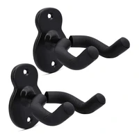 2 pcs guitar wall mount hangerelectric classical bass guitar hooks ukulele wall stands for home and studio