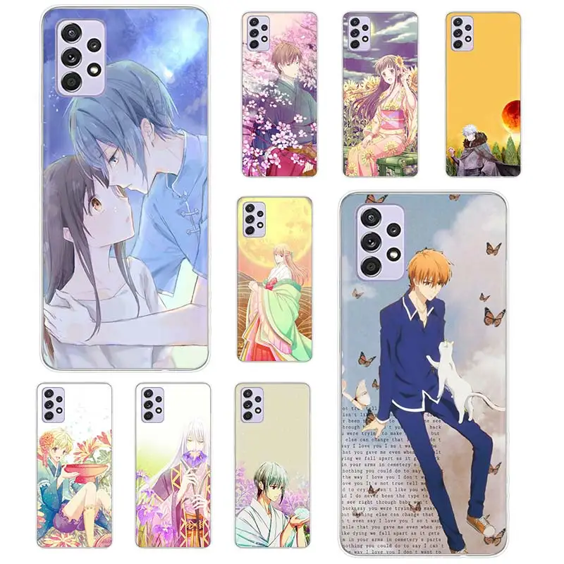 

Fruits Basket Anime Phone Case Funda For Samsung Galaxy A51 A71 A02S A91 A81 A50 A70 A30 A40 A10S A20E A90 A80 Back Cover Coque