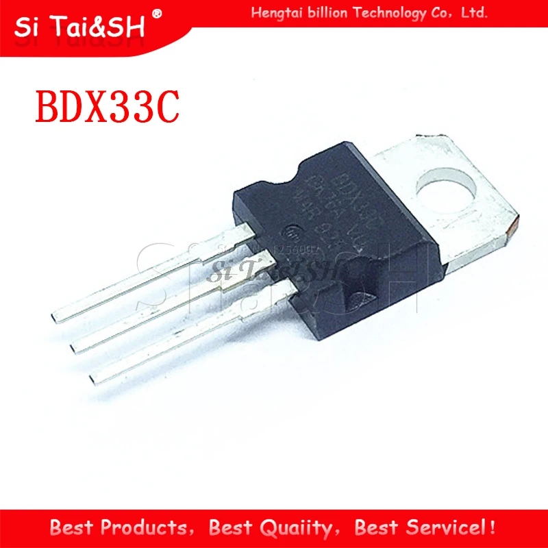 10 шт. BDX53C BDX33C BDX34C BDX54C TO-220 BDX53 BDX33 BDX34 BDX54 TO220 новый и оригинальный | Электронные