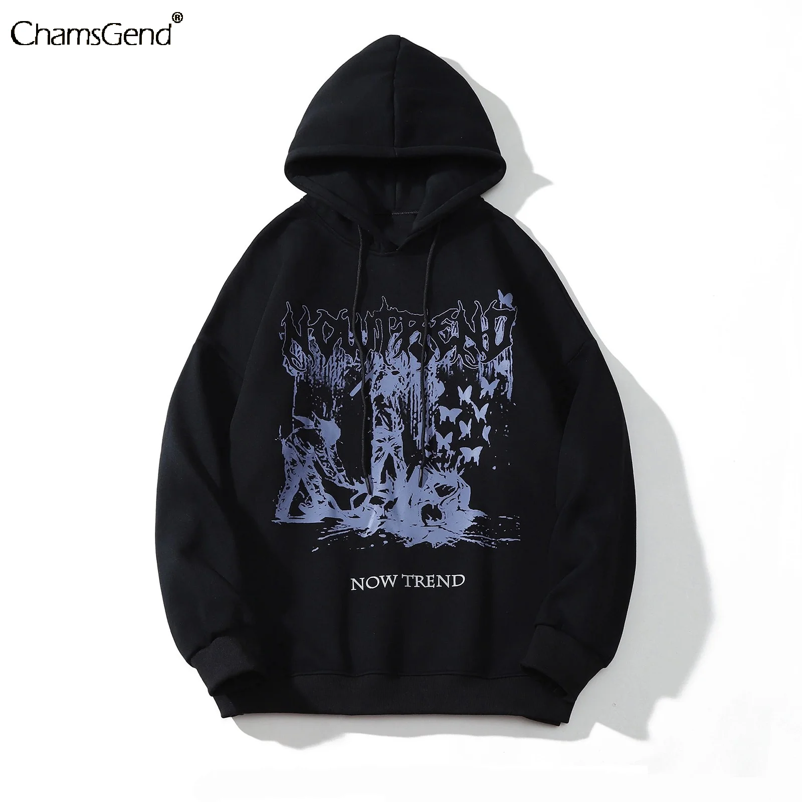 

Толстовки с капюшоном, свитшоты в готическом стиле с надписью на Хэллоуин, черная толстовка с капюшоном, женская зимняя теплая одежда, Женск...