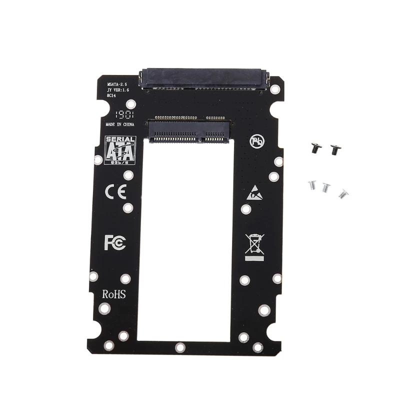 MSATA SATA 2 5 &quotSSD Box 30x2 7/50/70 мм mSATA до 22Pin 50 52Pin Caddy|Компьютерные кабели и разъемы| |