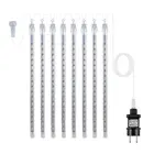 Светодиодная водонепроницаемая лампа для метеоритного душа, яркая Декоративная гирлянда для сада