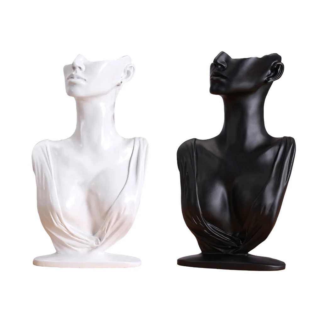 Манекен из смолы ожерелье серьги органайзер для ювелирных изделий