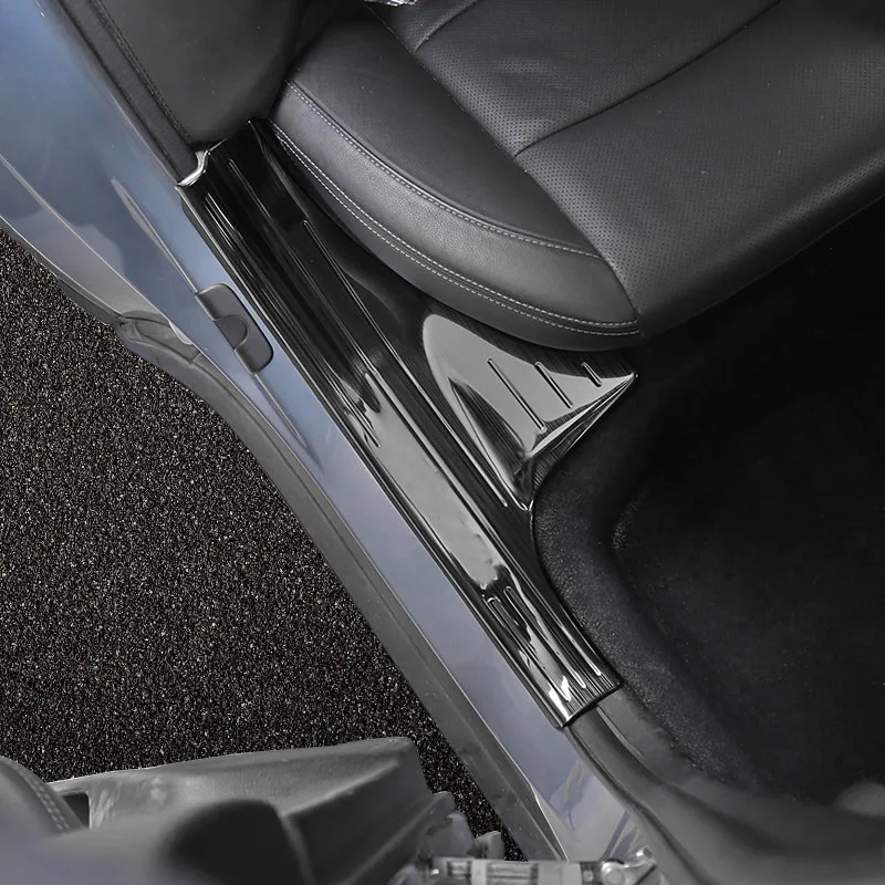 Защита порога двери автомобиля из нержавеющей стали lsrtw2017 для subaru outback 2015 2016 2017 2018