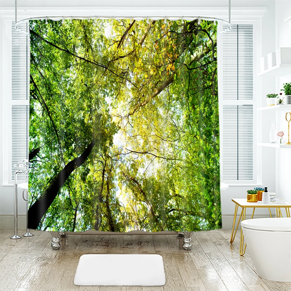 Водонепроницаемые занавески для ванной водонепроницаемые утолщенные шторы душа