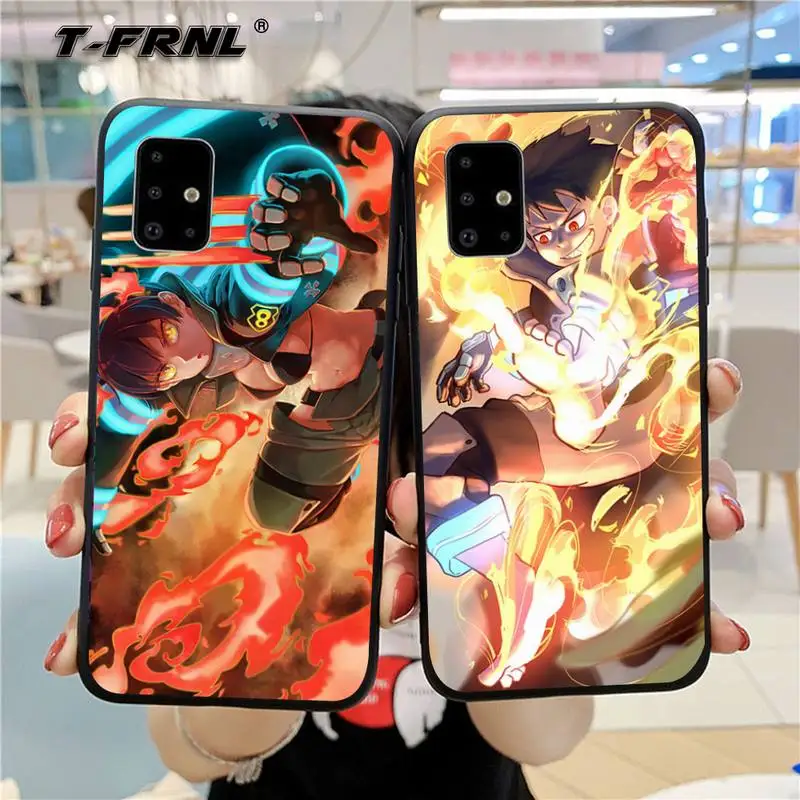 

Fire Force anime Shinra Kotatsu Phone Case For Samsung J2 J3 J4 J5 J6 J7 J8 Prime Pro Plus Cover