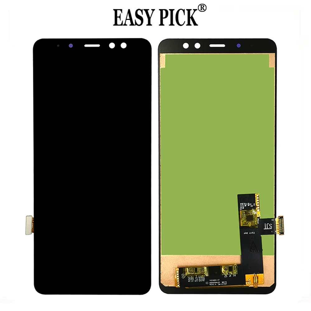 ЖК дисплей с сенсорным экраном и дигитайзером в сборе для Samsung Galaxy A8 + 2018 SM A730F/DS
