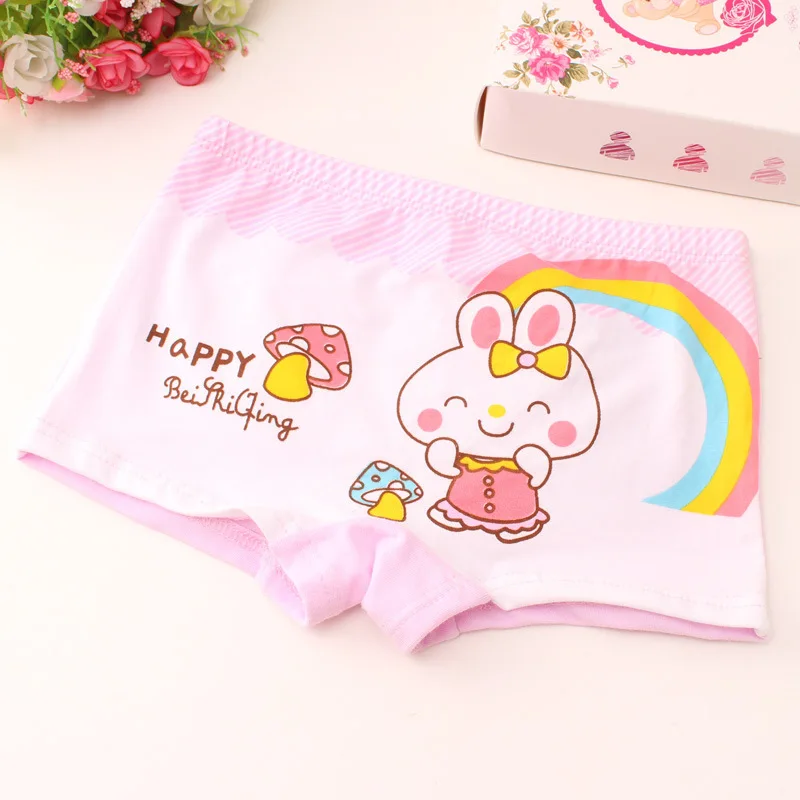 Трусы боксеры для девочек 2 8 лет 4 шт./лот|Трусики| |