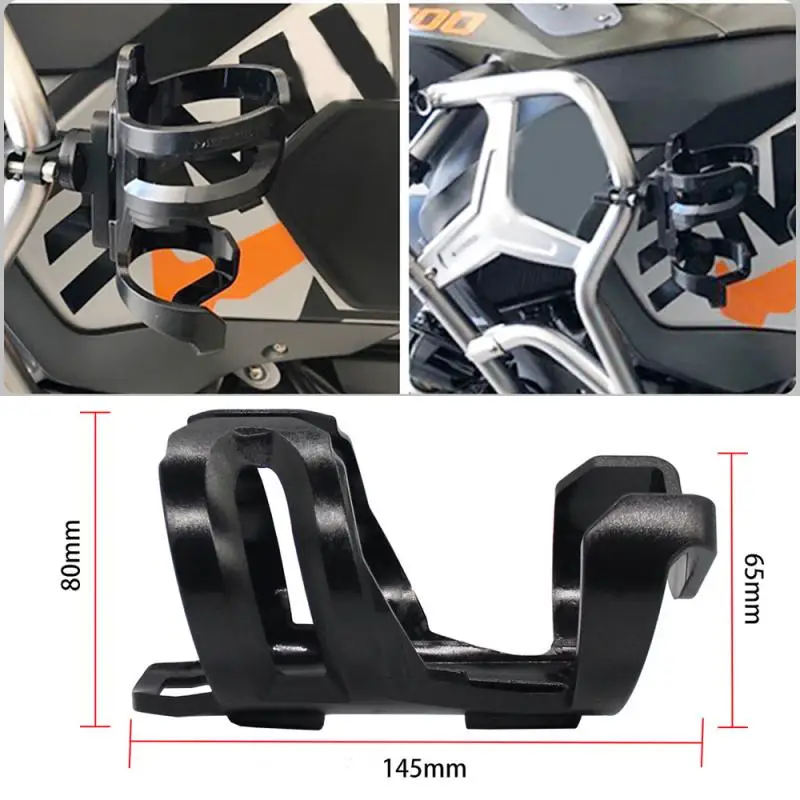 

For BMW R1200GS ADV F800GS F700GS CRF1000L Africa Twin CRF1000 Motorcycle Beverage Water Bottle Drink Cup Holder 19MM-32mm Mount