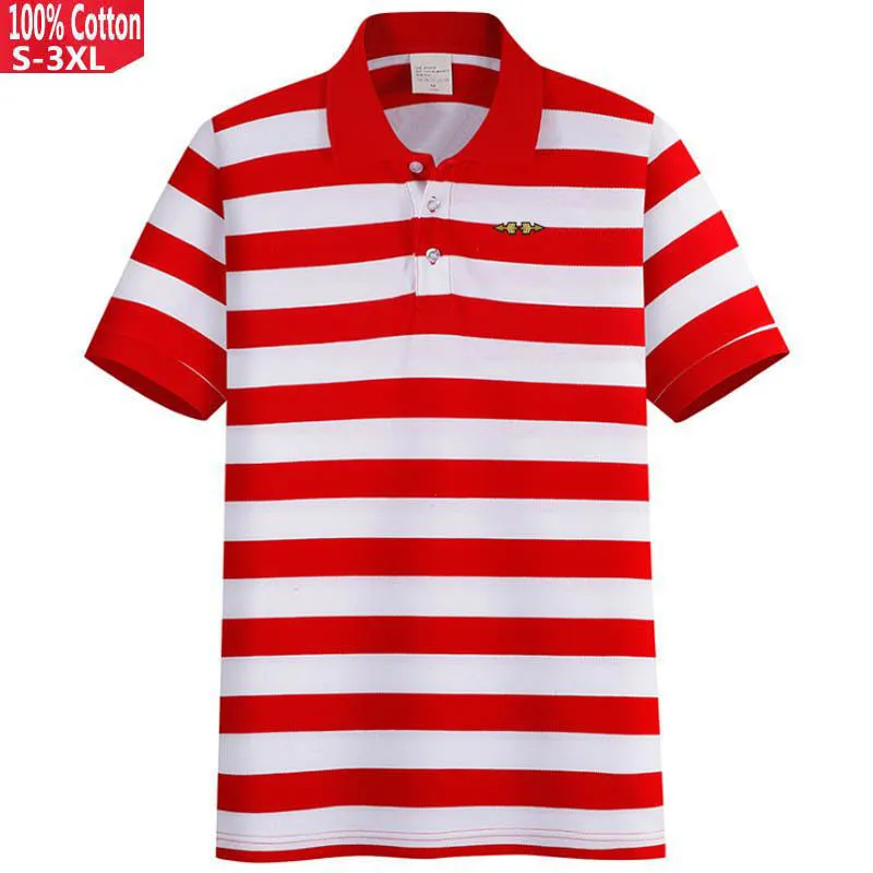 Высокое качество 2020 летние мужские рубашки поло с коротким рукавом 100% хлопок