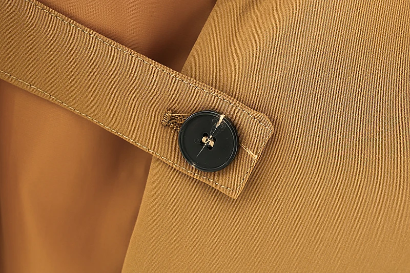 

Za 2020 Autumn Elegant Suit Jacket Camel Women's Coat V Neck Long Sleeve Cardigan Slim Fitting Waistband Business Suit