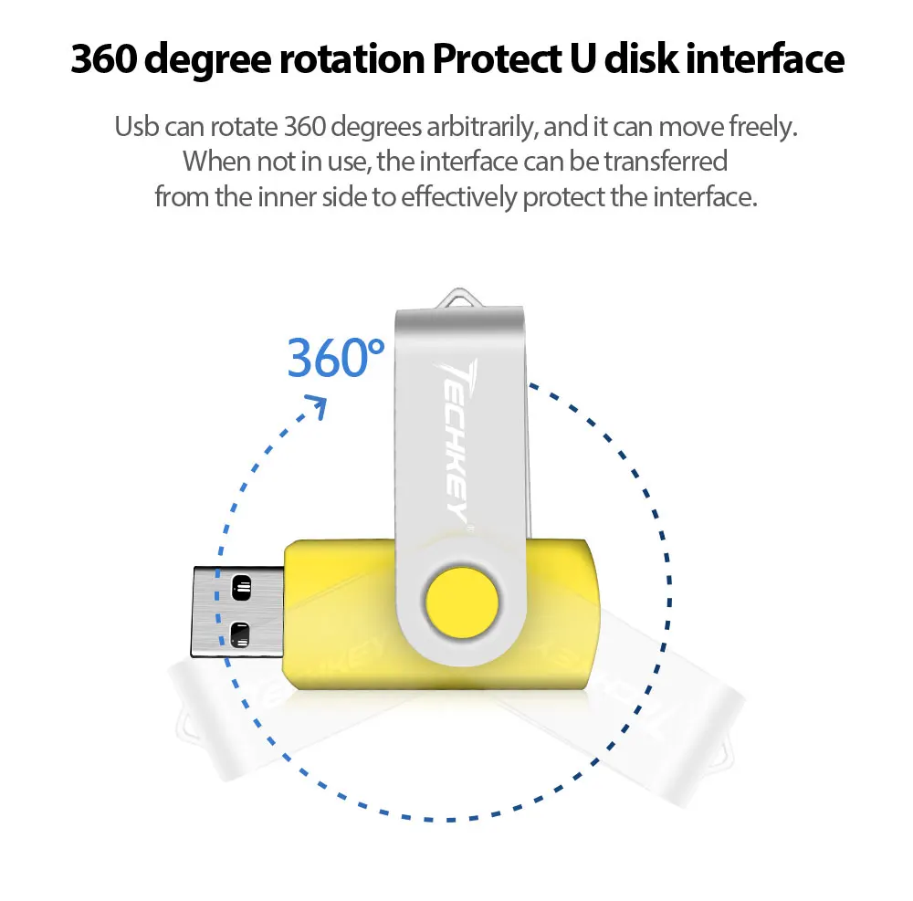 Techkey новейший usb флеш-накопитель 4 ГБ 8 ГБ флешка 16 ГБ 32 ГБ флешка для хранения usb флешка для телефона Memory stick