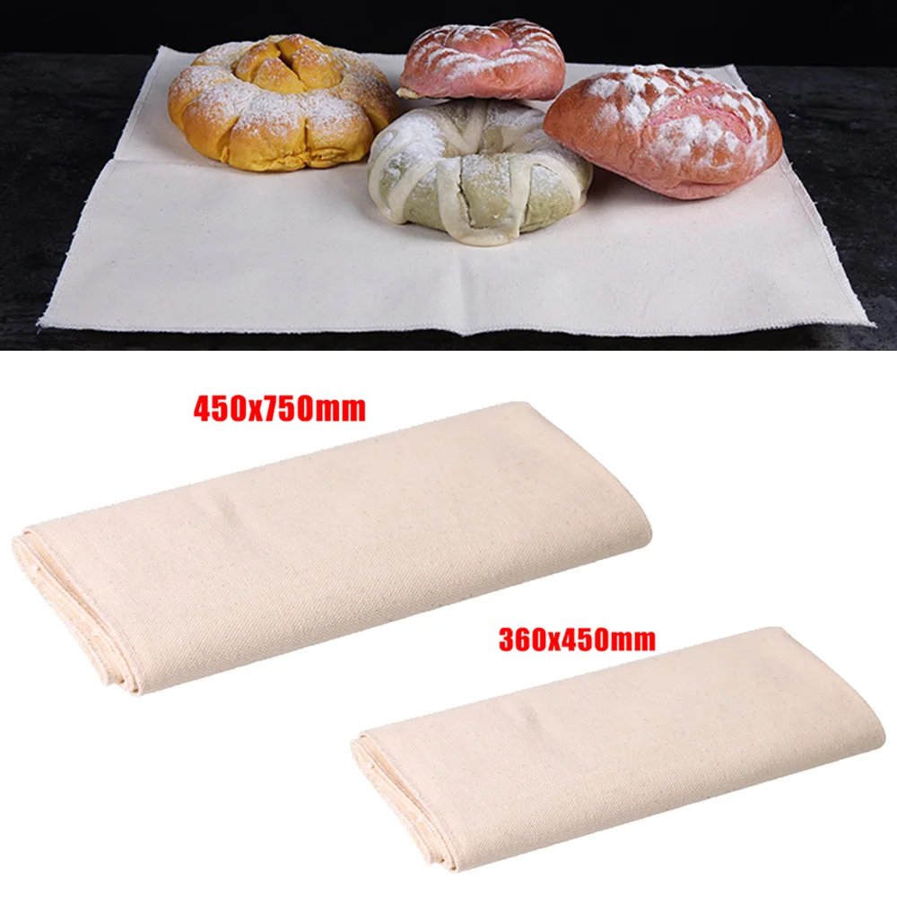 Ферментированная ткань тесто хлеб багет хлопковый коврик для выпечки кухонные