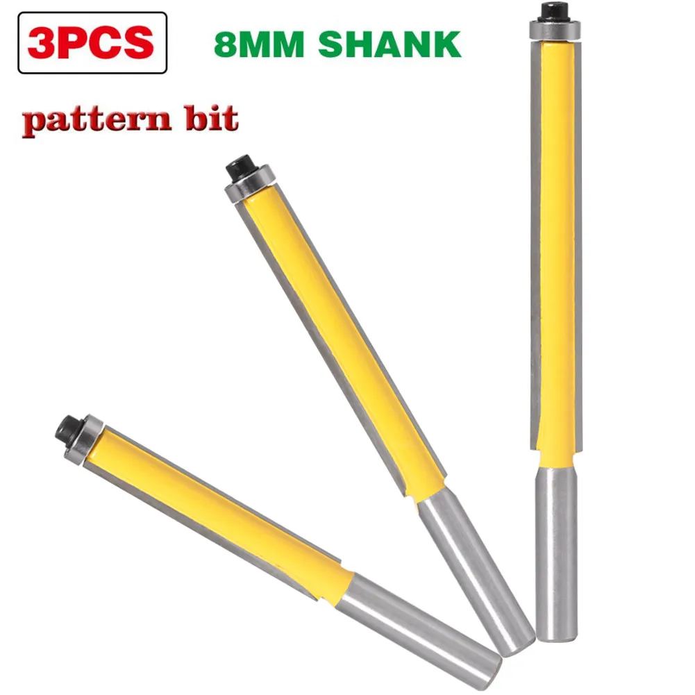3 шт. концевые фрезы 8 мм | Инструменты