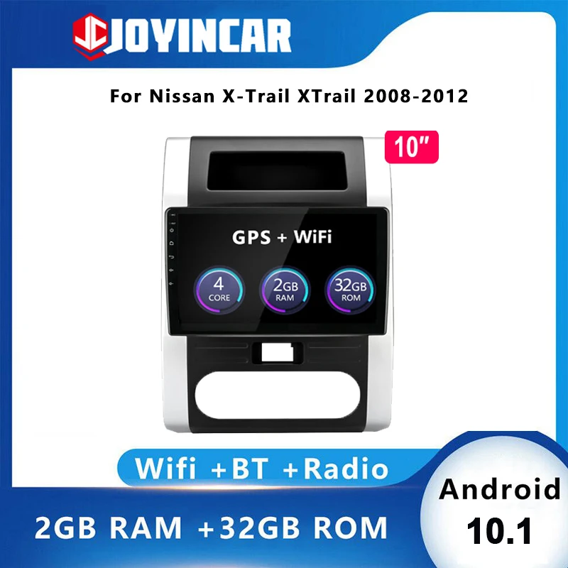 Автомагнитола JOYINCAR для Nissan стерео-система под управлением Android 10 1 с GPS Wi-Fi X-Trail T32 T31