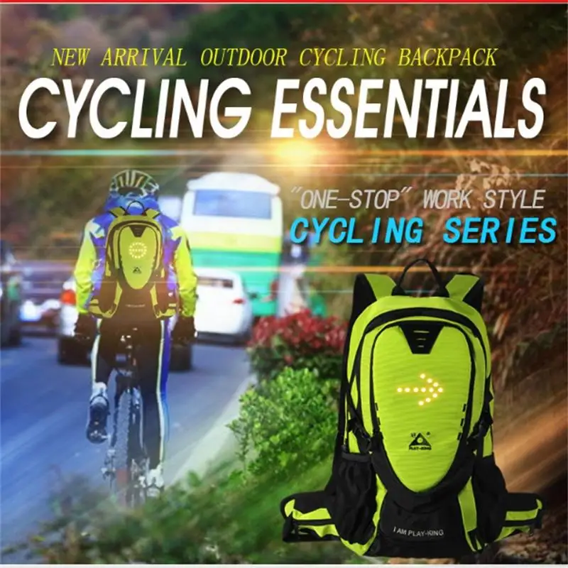 Новый 30l LED поворотов дистанционный пульт Наружное освещение backpackride велосипед