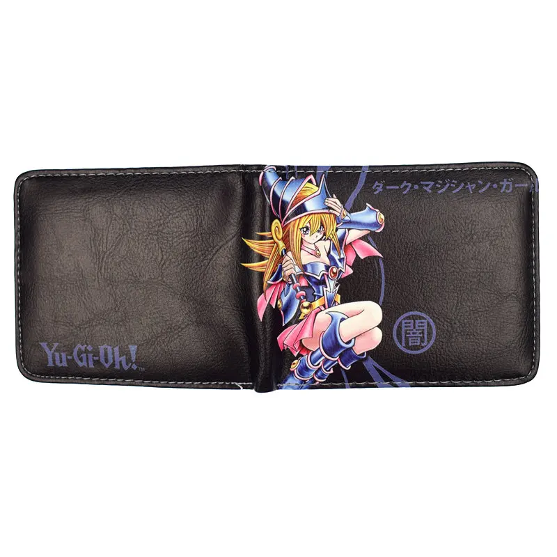 Мультфильм Yu Gi Oh короткий кошелек Высокое качество PU мужской кошелек мальчик кошельки для монет - Цвет: cp1981705