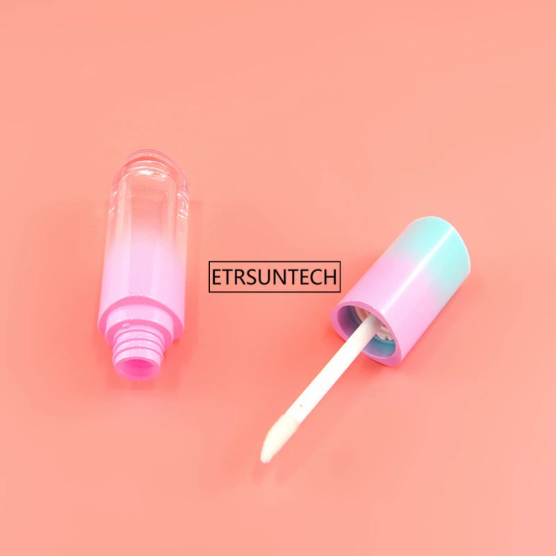 Пустой градиентный тюбик для блеска губ контейнер бальзама помады с градиентом