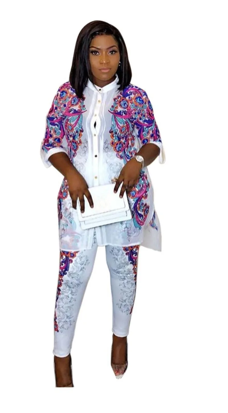 Африканские платья для женщин комплект из 2 предметов Дашики принт горячая