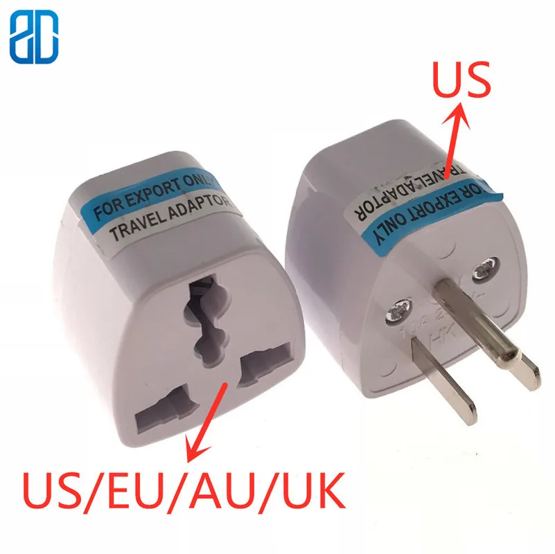 1 шт. Универсальный США Великобритания AU в ЕС штекер евро Европа Путешествия
