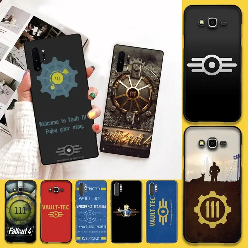 Мягкий силиконовый чехол для телефона Fallout vault tec 111 из ТПУ Samsung Note 7 8 9 10 Lite Plus Galaxy J7 J8