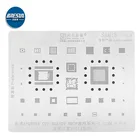 AMAOE SAM8 BGA трафарет для реболлинга для Samsung Exynos Note4 EU1 завод Оловянная стальная сетка APQ889054307420  CPU серия стальная сетка
