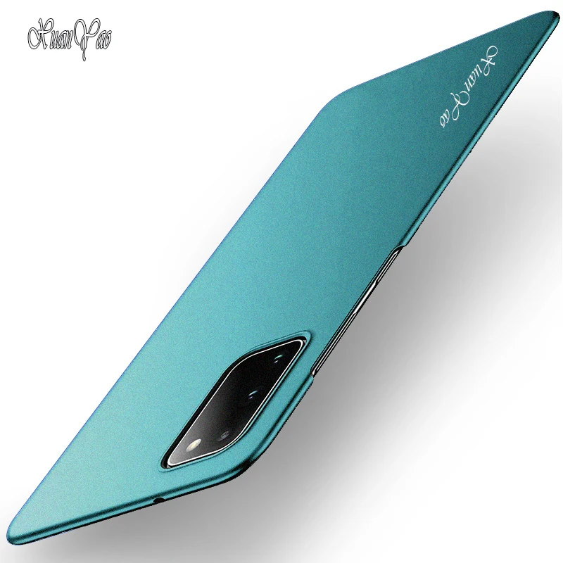 

For Samsung Galaxy S20 Plus Cover XUANYAO Luxury Frosted Case Cover For Galaxy S20 FE Cover Ultra Slim Matte Hard Case S20 Ultra