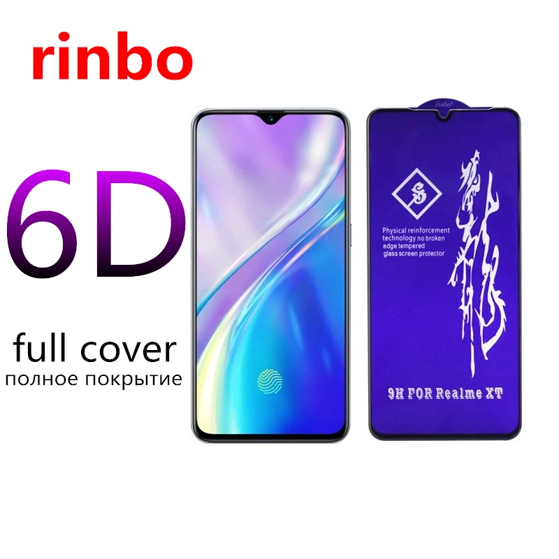 Закаленное стекло rinbo для Oppo Realme 8 9 Pro Plus 8i 8S X50 F15 F17 Reno 7 7Z SE 3 4 Lite 2 Z C17 A52 A92 A72 4G защита -