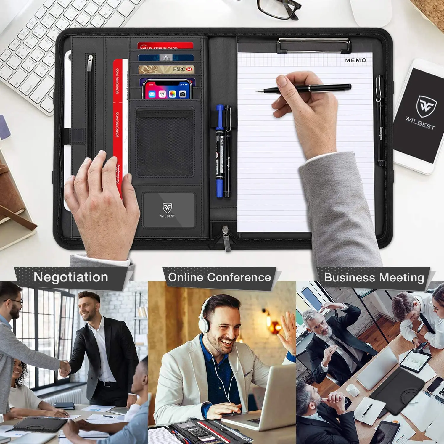 Рисунок 2 - Многофункциональный кожаный портфель для мужчин