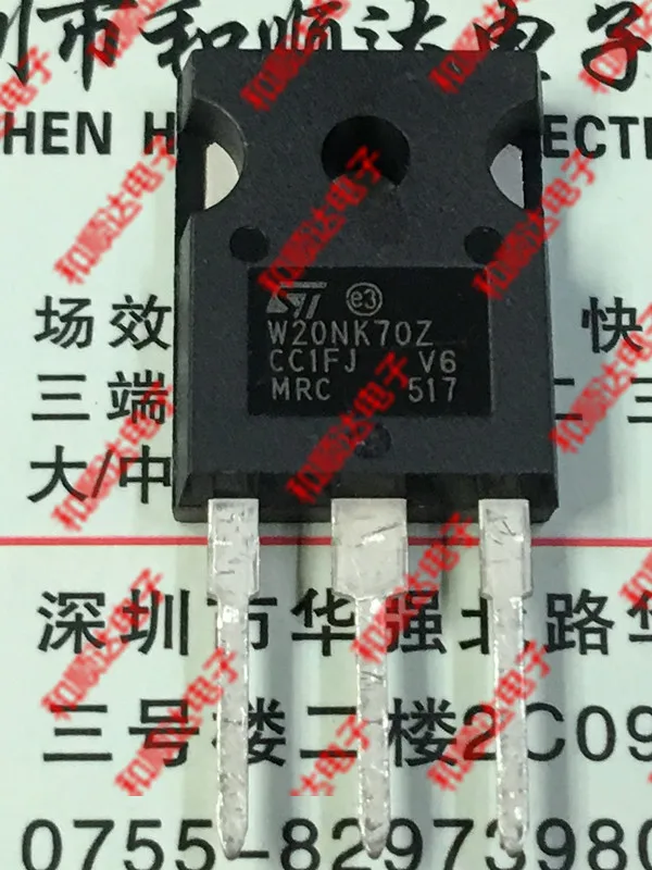 

10 шт./лот STW20NK70Z, новый запас TO-247 700V 20A