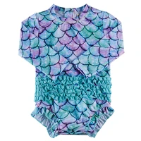 toddler girl 3 26 months baby swimsuit one piece long sleeve sunscreen bikini bathing suit 2021 fashion new childrens swimwear