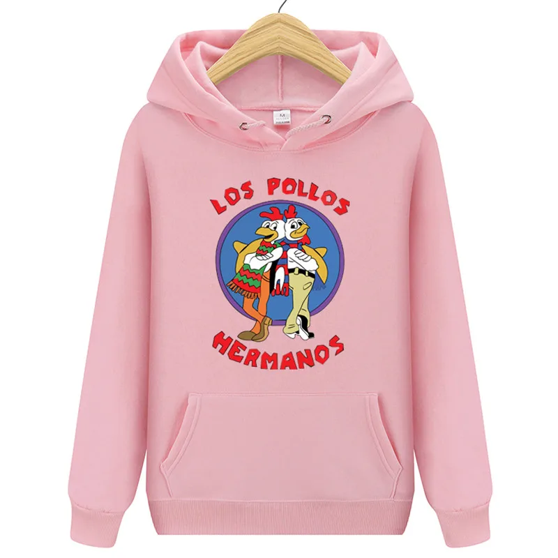 Новинка 2021 женская и Мужская Повседневная Толстовка los pollos hermanos флисовая