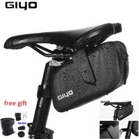 giyo bicycle rear bag bicycle seat storage bags rainproof road or mountain bike saddle bag