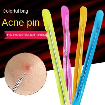 

1/3pcs Silver Blackhead Comedone Acne Blemish Extractor Remover Stainless Needles Remove Tool Removedor Outdoor Gadgets