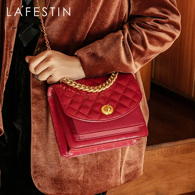 LAFESTIN 2019 новые сумки для женщин модная Большая вместительная сумка на плечо с