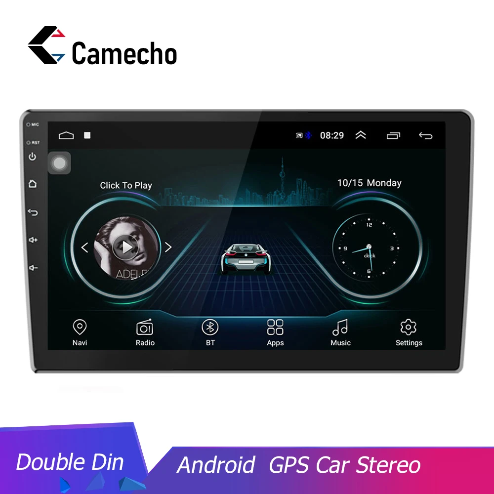 Camecho Android Bluetooth Авто Стерео GPS Navi авторадио 10 1 &quotАвтомобильный мультимедийный