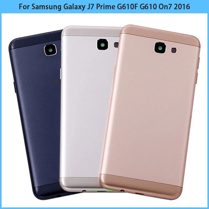 Новый металлический корпус J7 Prime G610F G610 On7 2016 для Samsung Galaxy J5 G570F G570 On5 задняя крышка
