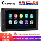 Автомагнитола Camecho, 7 дюймов, Android 9,1, сенсорный экран, Bluetooth, GPS, Wi-Fi, FM