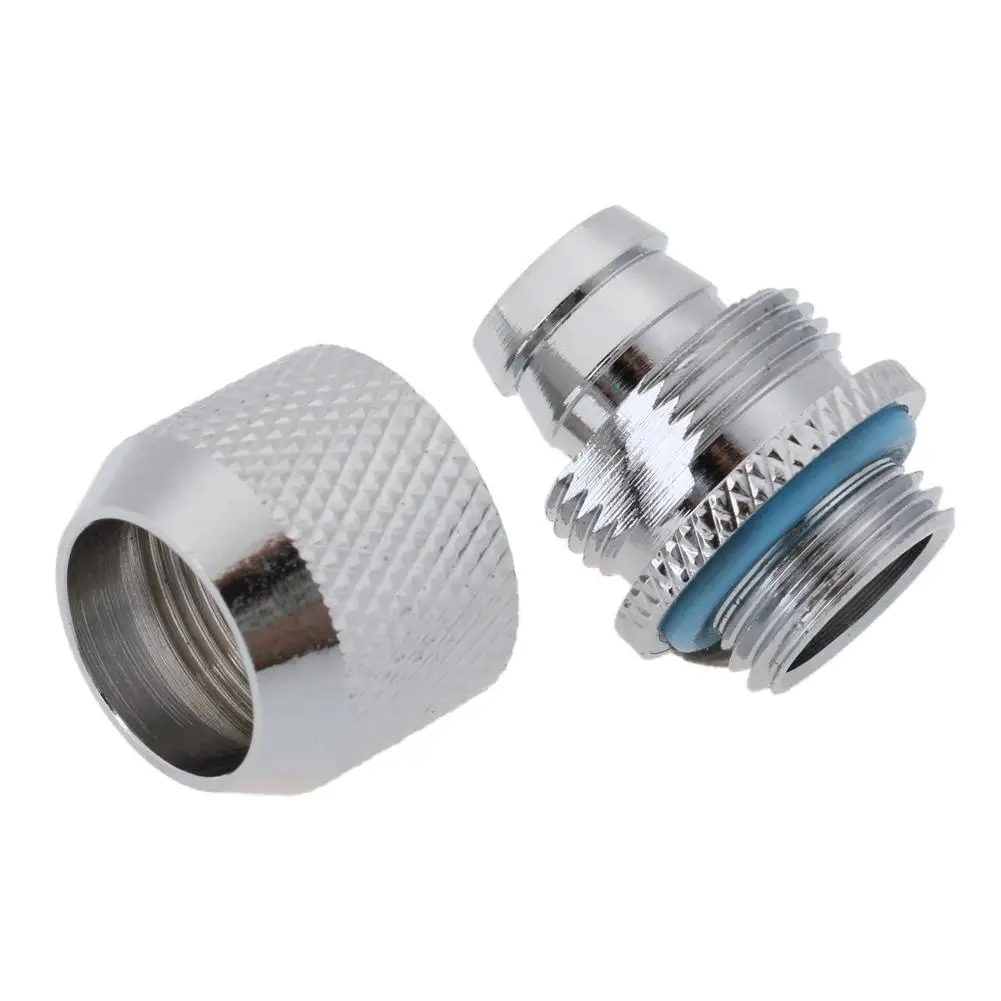

G1/4 Water Cooling Tube External Thread Tube Point or Flat Fitting PC Water Cooling System for 9.5 X 12.7 mm PC Tube Connector