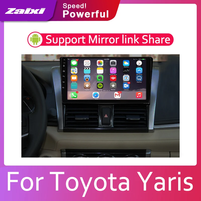 Автомагнитола для Toyota Yaris 2014 2015 2016 Android 2 Din | Автомобили и мотоциклы