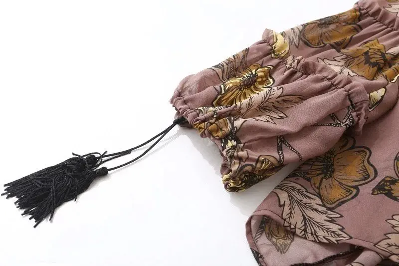 

Chiffon Mini Beach Dress Women Floral Print Dress 2020 Spring New Loose Sweet Ruffle O Neck Sexy Party Dress Vestidos De Fiesta