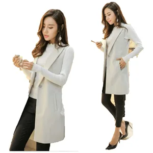 Женский Длинный блейзер Sungtin, классический элегантный офисный жилет, повседневный пиджак без рукавов, 2020, размера плюс