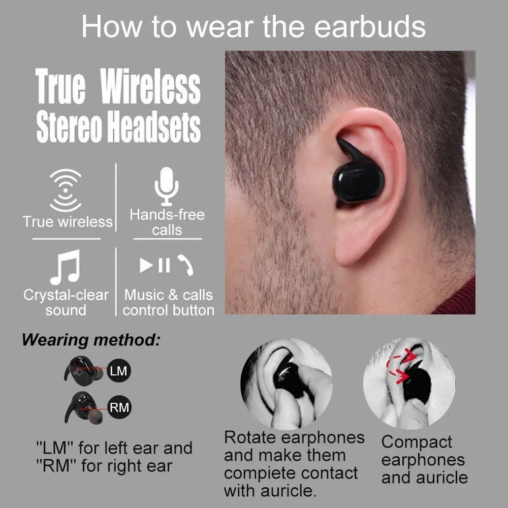 S9100 Bluetooth Наушники Профессиональные Водонепроницаемые спортивные сенсорное управление Беспроводные наушники с микрофоном гарнитура для Iphone samsung