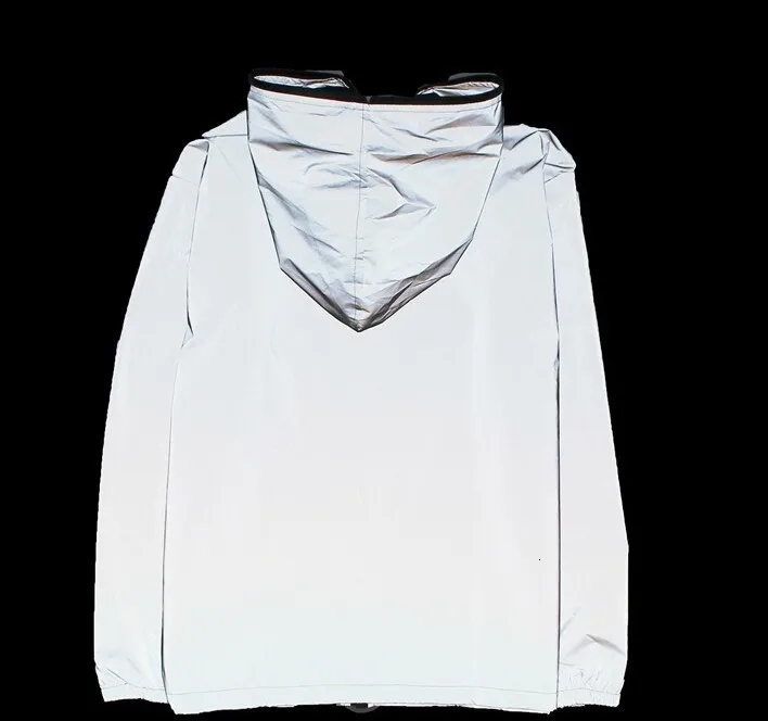 5XL 4XL Мужская 3M, полностью Светоотражающая куртка, светильник, толстовки, Женские куртки в стиле хип-хоп, водонепроницаемая ветровка с капюшоном, уличная одежда, пальто для мужчин