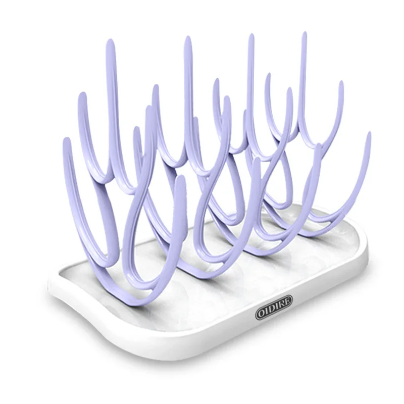 Детские бутылочки для кормления Полка сушки дерева полка сосок съемный