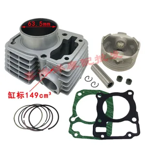 Engine Spare Parts Motorcycle Cylinder Kit 63.5mm Pin 13mm for Honda XR125 CBF125 Upgrade CBF185 XR CBF 185cc