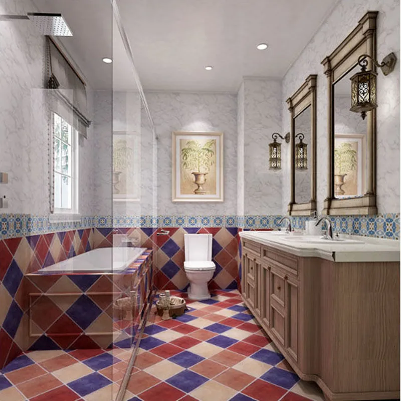 

Floor stickers waterproof and wear-resistant kitchen thickened anti-skid floor renovation stickers PVC self-adhesive wallpaper